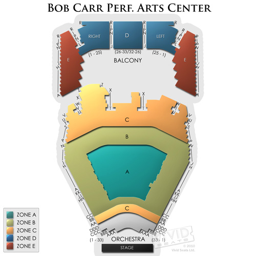 Chapin Auditorium Seating Chart