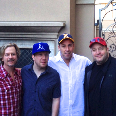 Adam Sandler, Rob Schneider, David Spade & Nick Swardson  at Bob Carr Theater