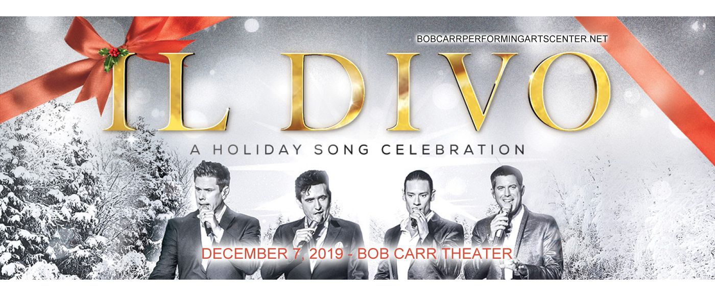 Il Divo at Bob Carr Theater